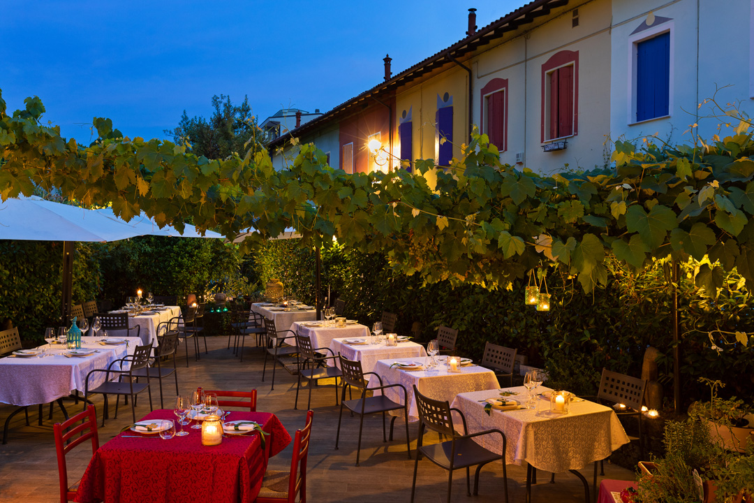 Ristorante con giardino a Pordenone
